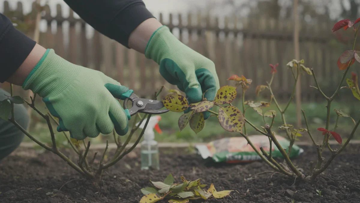 Trois gestes de mars pour protéger les rosiers de la tache noire