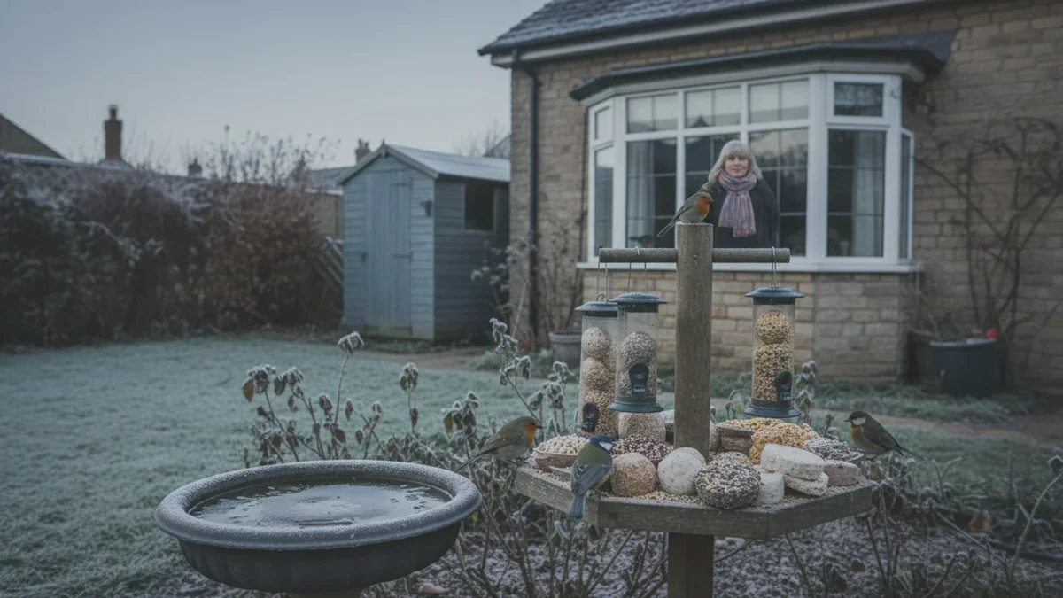 Comment les Britanniques nourrissent les oiseaux en hiver : l&rsquo;astuce simple qui nous fait encore défaut