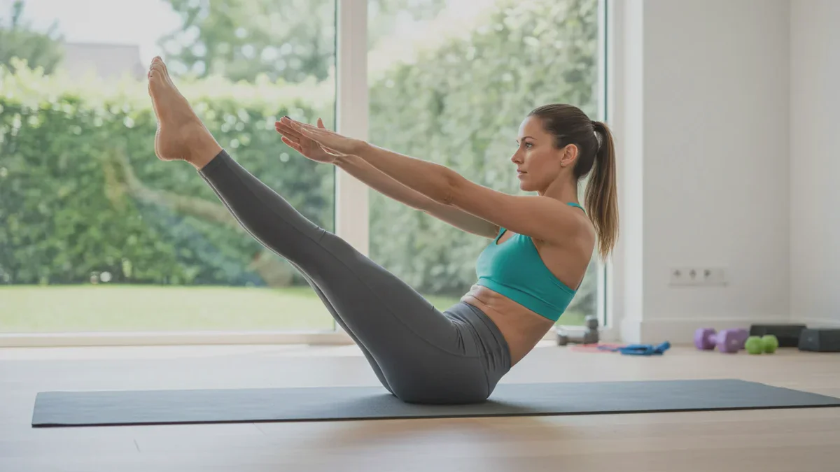 Les V-ups à la place des sit-ups classiques : le seul exercice qui aplatit vraiment le ventre