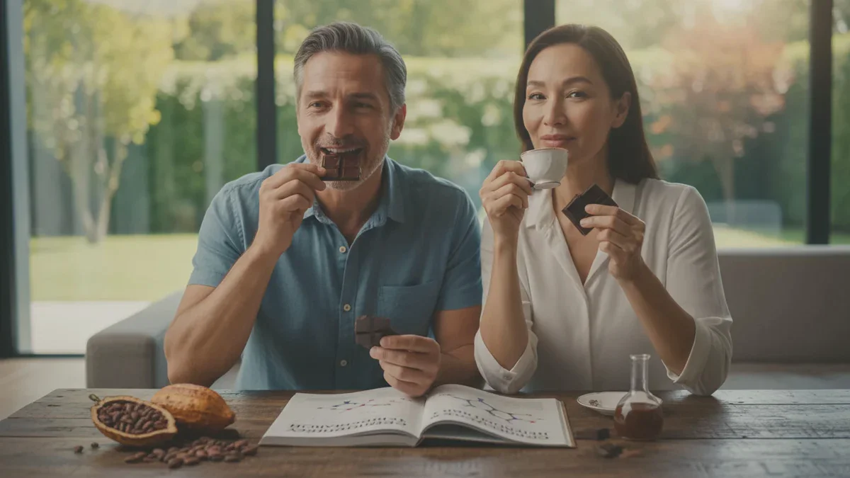 Pourquoi les amateurs de chocolat noir ont un âge biologique plus jeune