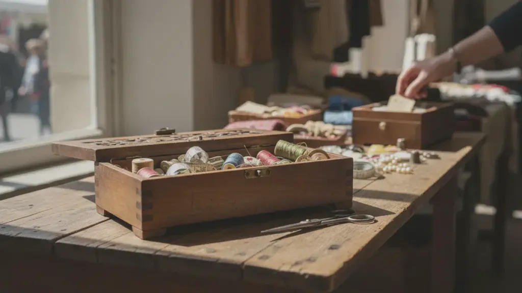 Vous avez une vieille boîte à couture chez vous ? Sa valeur pourrait vous surprendre
