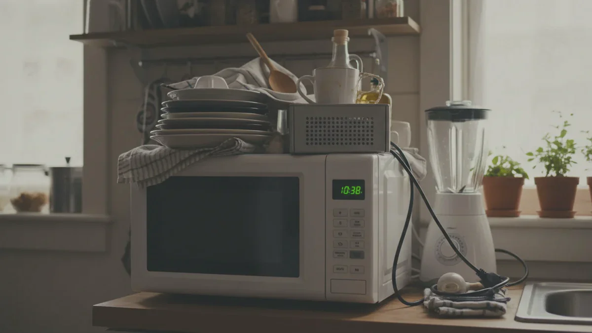 Vous avez un four à micro-ondes ? Cette seule habitude peut l&rsquo;abîmer rapidement