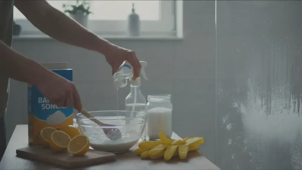 Trois ingrédients oubliés de la cuisine qui éliminent le calcaire de la cabine de douche