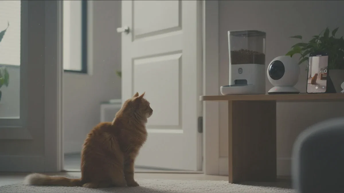 Ces 3 gadgets vont transformer les soins du chat laissé seul à la maison
