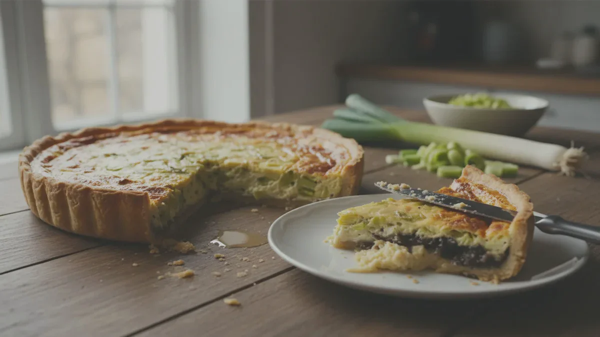 Pourquoi la quiche aux poireaux a un fond détrempé et comment l&rsquo;éviter facilement