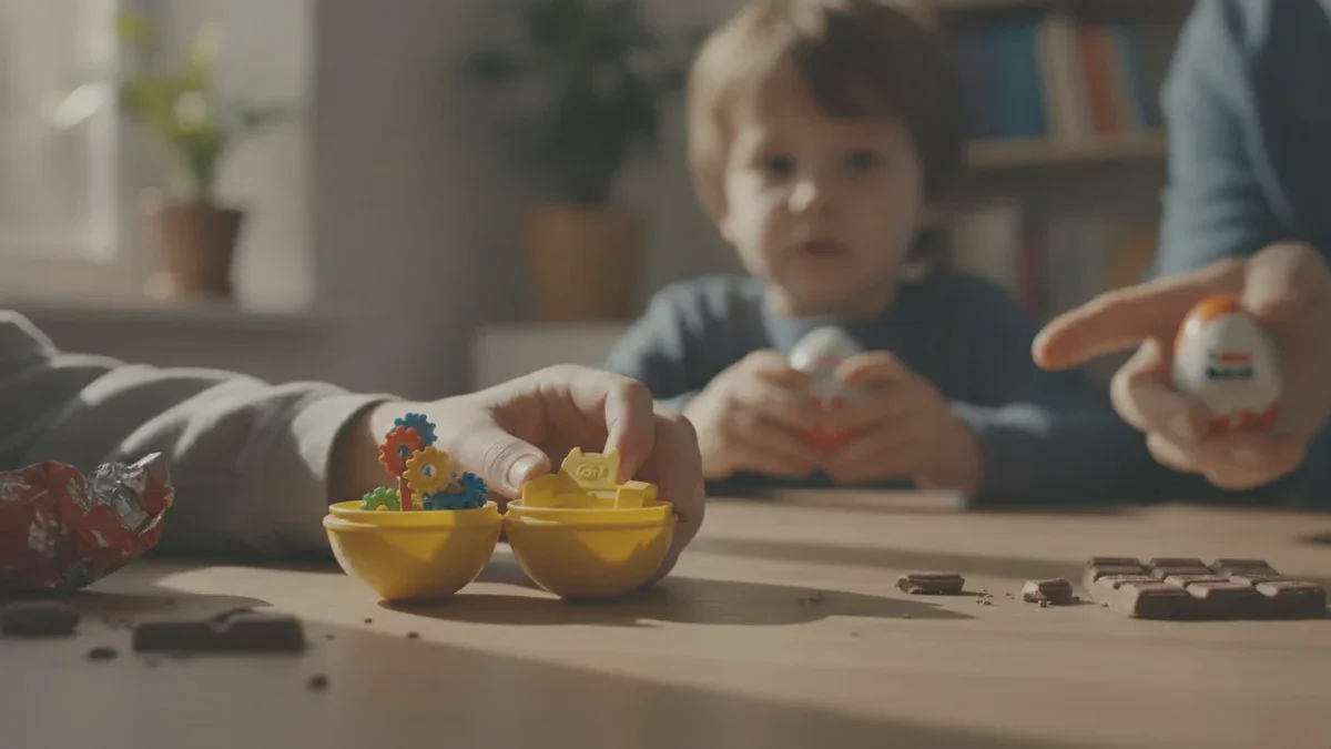 Pourquoi la capsule jaune dans l’œuf Kinder est bien plus intelligente qu’on ne le croit