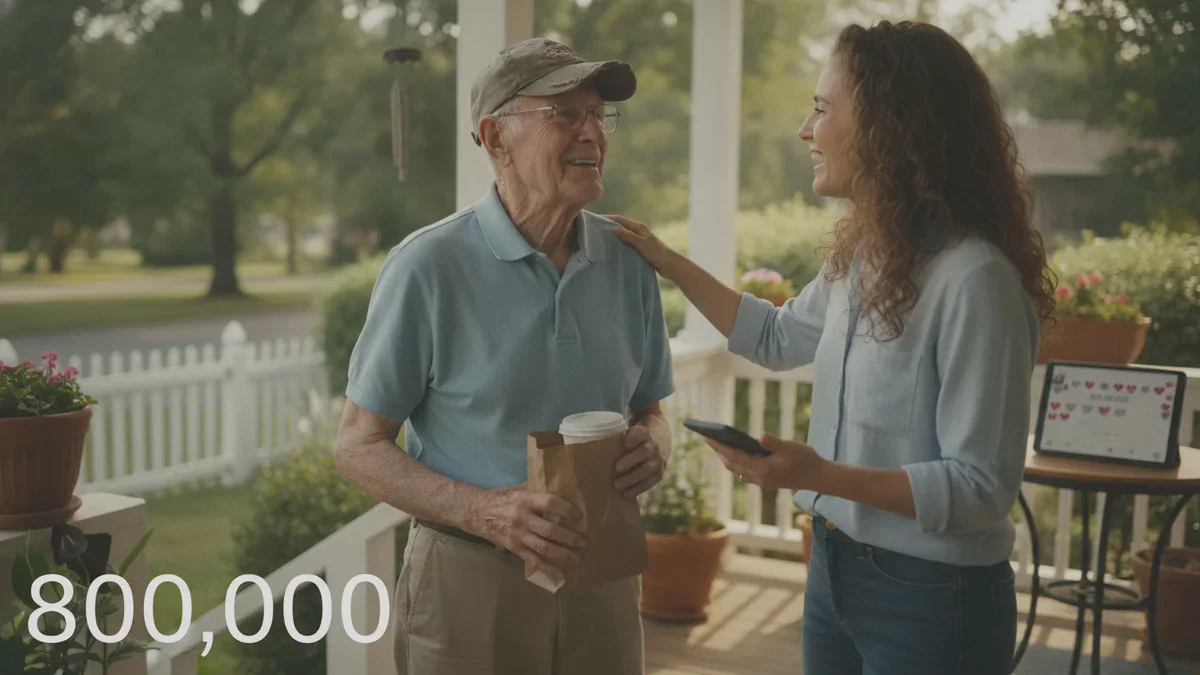 Une Américaine réunit 800 000 dollars pour un livreur de 78 ans qui peut enfin arrêter de travailler