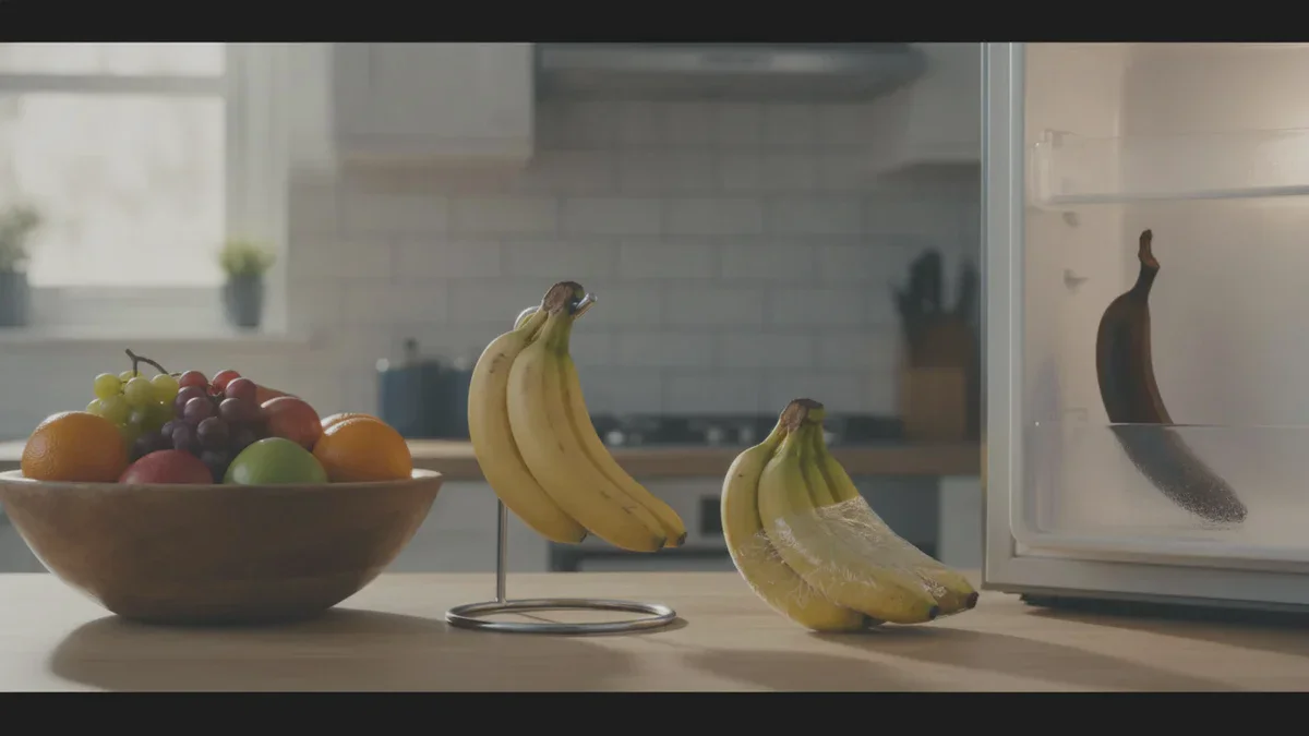 Les bananes noircissent trop vite ? Voici comment les conserver plus longtemps que vous ne le croyez