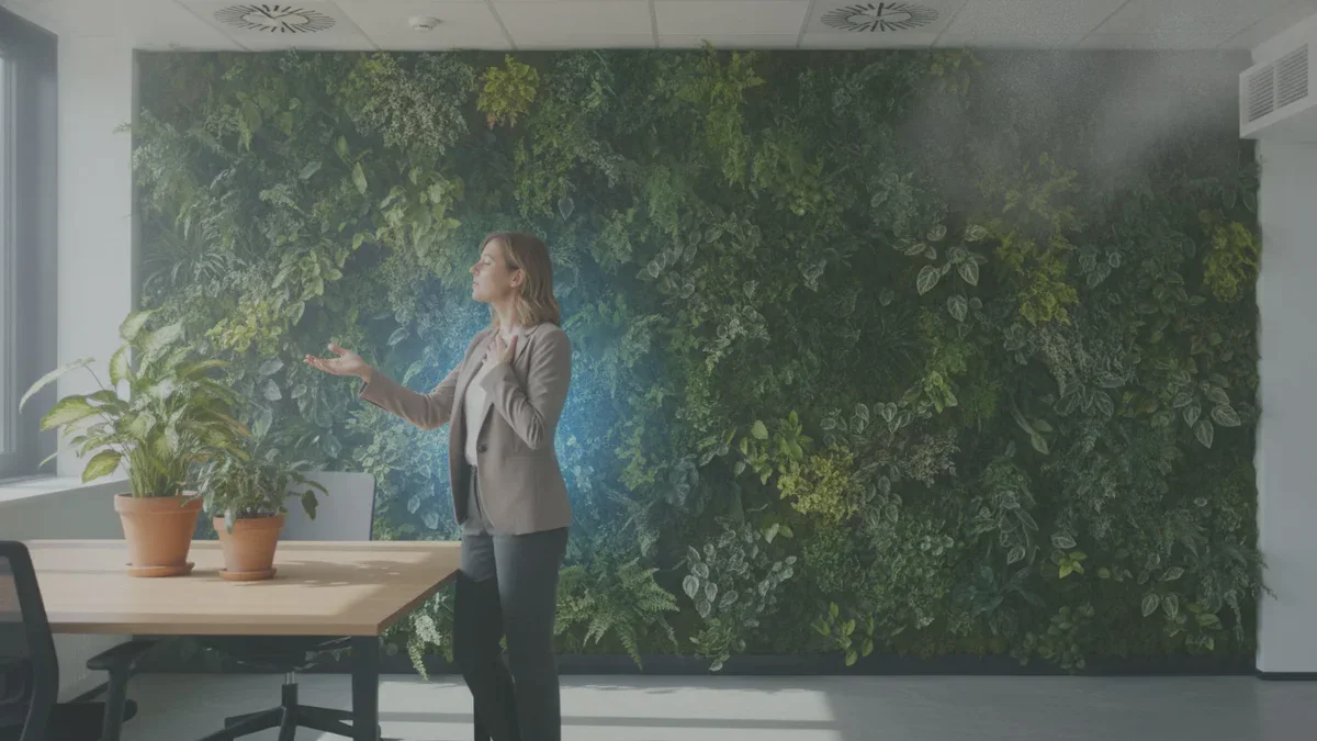 Étude : les murs végétaux éliminent jusqu’à 98 % des polluants de l’air intérieur
