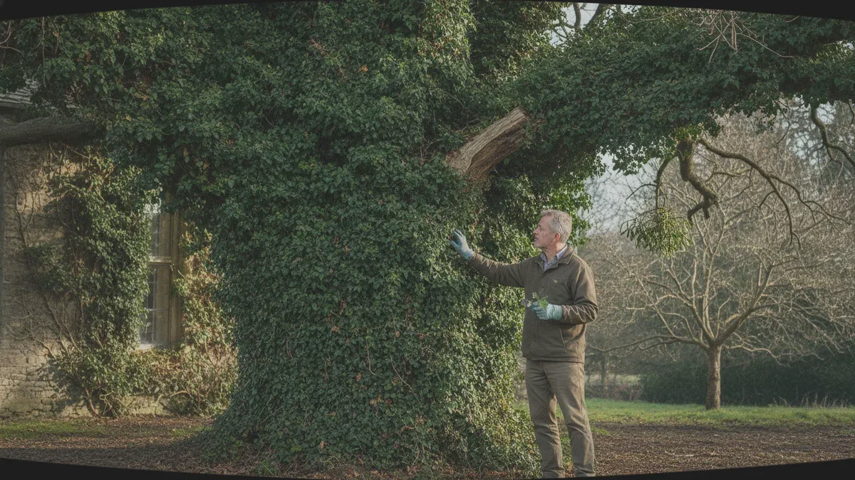 Retirer le lierre ? Pourquoi vous risquez de causer plus de tort que de bien aux arbres et aux façades