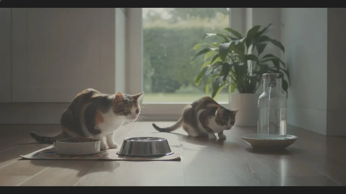 Votre chatte évite sa gamelle d’eau avec un dégoût manifeste ? Voici la cause cachée