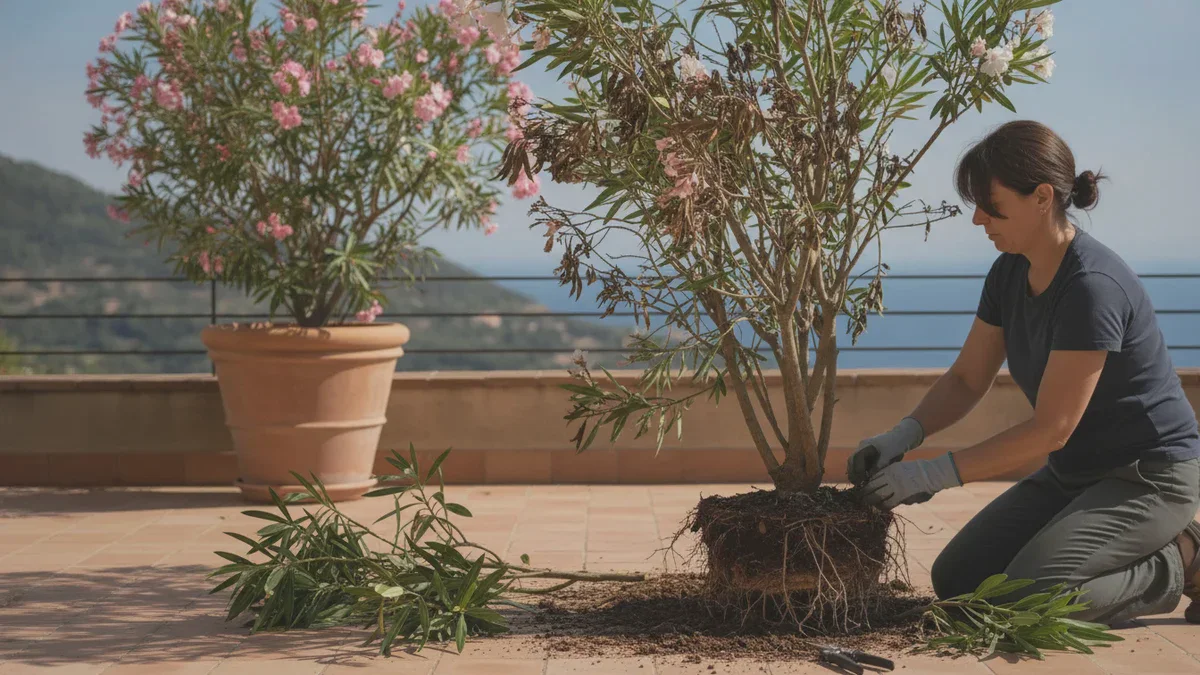 Comment faire refleurir un laurier-rose affaibli par le froid hivernal
