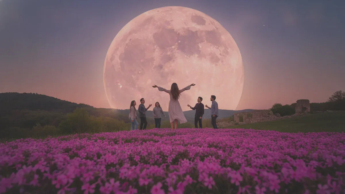 Calendrier lunaire d’avril 2026 : comment la Lune Rose éveille votre printemps