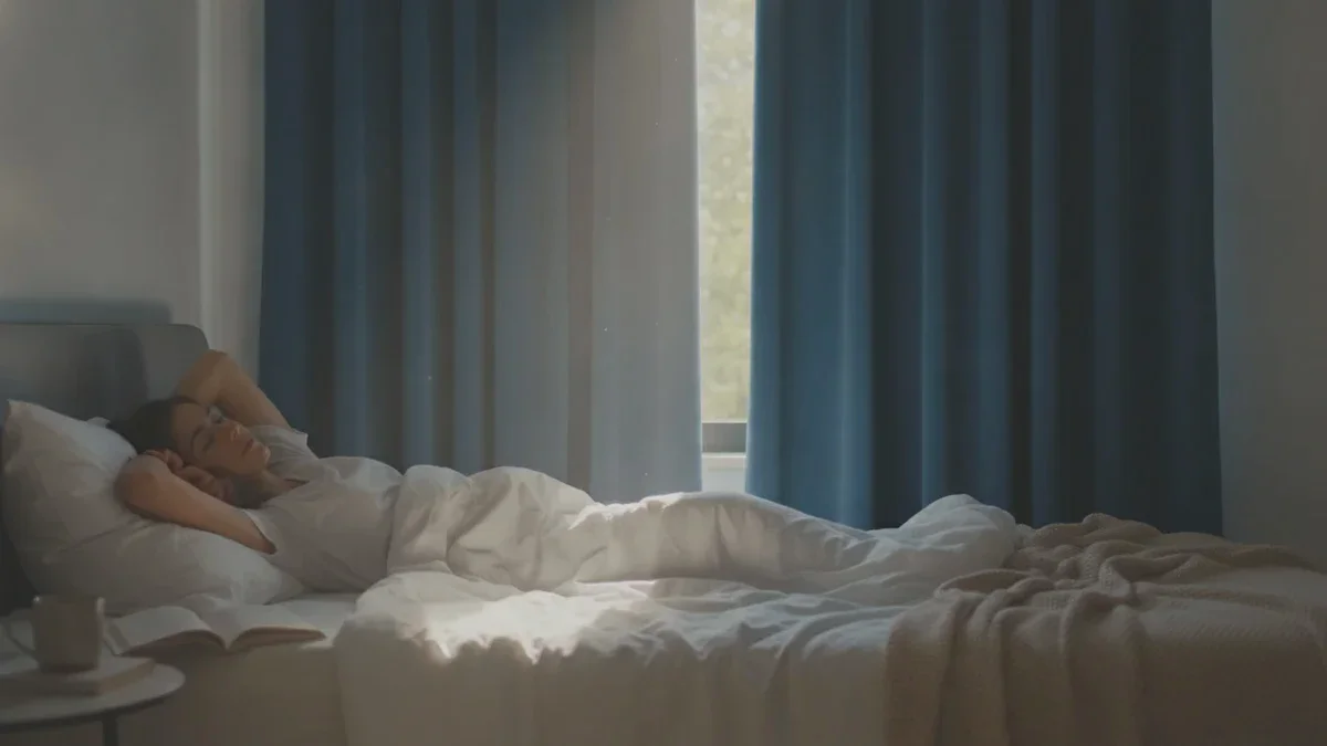 Ce qui arrive à votre sommeil quand vous laissez les rideaux légèrement ouverts, et pourquoi la lumière matinale aide parfois