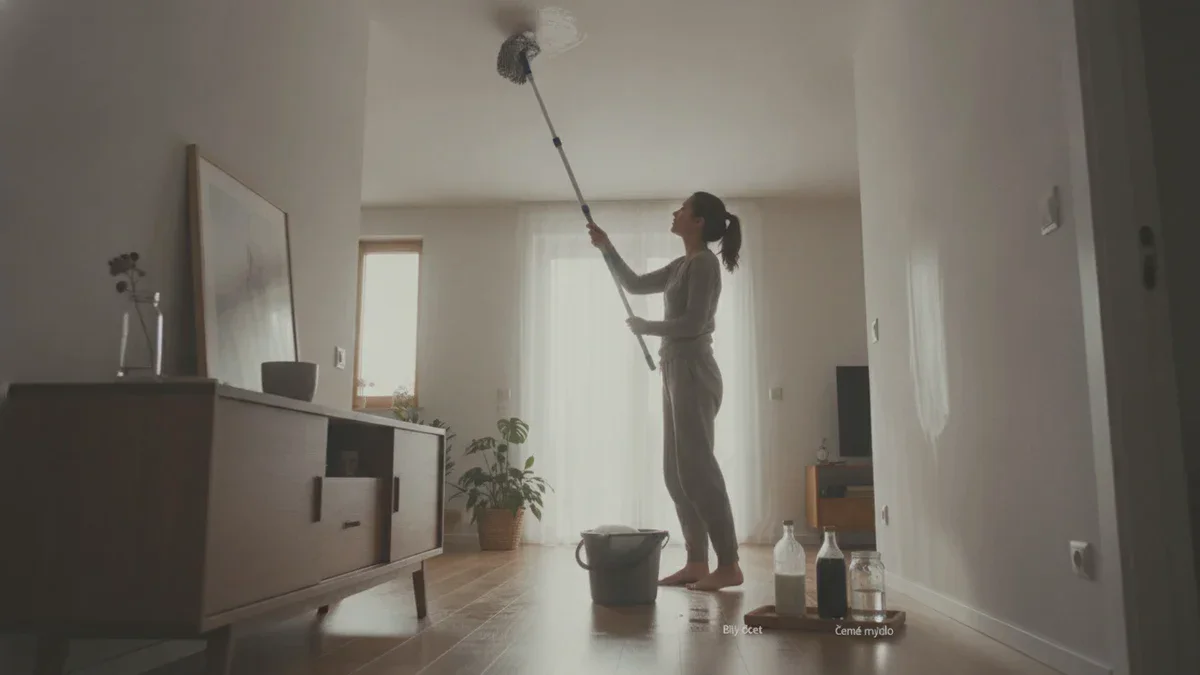 Murs et plafonds propres en 30 minutes grâce à une astuce courante de cuisine