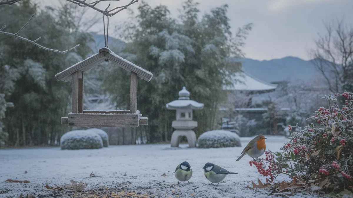 L’approche hivernale japonaise envers les oiseaux bouscule nos habitudes bien ancrées