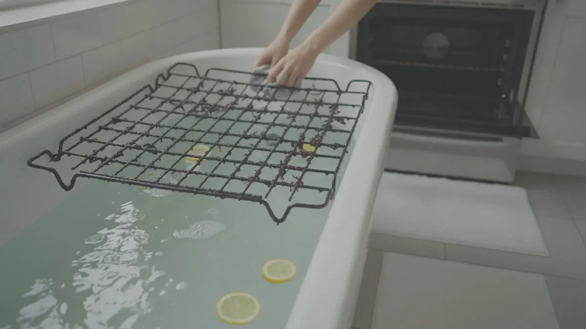 Grilles de four comme neuves : l&rsquo;astuce simple que presque personne ne connaît